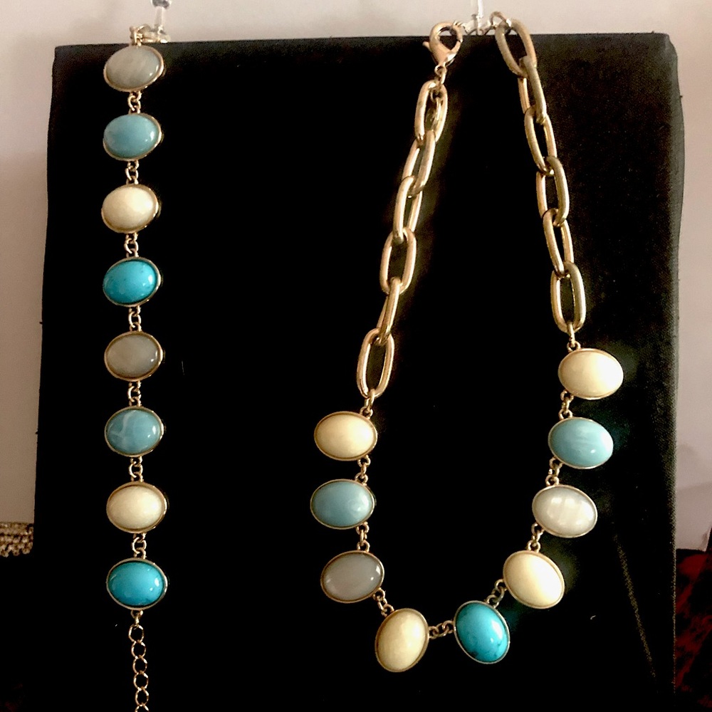 Necklace and bracelet